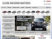 Clyde Revord Buick Pontiac GMC Website