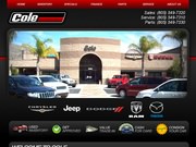 Cole Chrysler Dodge Website