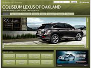 Coliseum Lexus Website