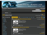 Colonial Cadillac Website