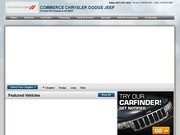 Commerce Chrysler  Dge Jeep Eag Website