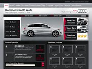 Commonwealth Audi Website