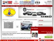 Conicelli Toyota of Conshohocken Website