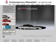 Contemporary Mitsubishi Website