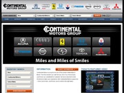 Continental Motorcars Website
