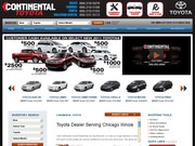 Continental Toyota Scion Website