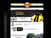 Cook Motor Company Website