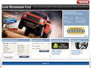 Cook-Whitehead Ford Website