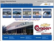 Cooper Chevrolet Buick Website