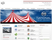 Corona Nissan Website