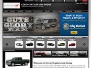 Corry Chrysler Dodge Website