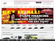 Country Nissan Website