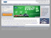 Ford Rent a Car Website