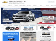 Cox & Cohea Chevrolet & Buick Website