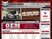 Coyote Honda Website