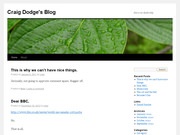 Craig Dodge Website