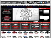 Cramer Toyota of Venice Website