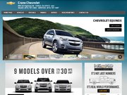Crane Chevrolet Website