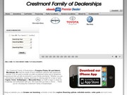 Crestmont Toyota- Volkswagon And Scion Website