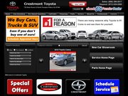 Crestmont Toyota Website