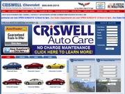 Criswell Chevrolet Website