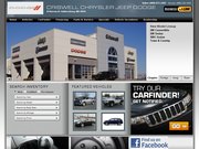 Criswell Chrylser Jeep Dodge Website