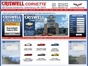 Criswell Corvette Website