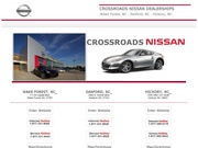 Central Carolina Nissan Website