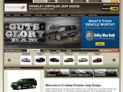 Crowley Chrysler Jeep Website