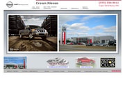 Crown Cadillac Nissan Website