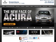 Crown Acura Website
