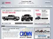 Crown Buick Pontiac GMC Website