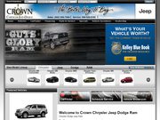 Crown Chrysler-Jeep Website
