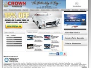 Crown Eurocars Mercedes Website