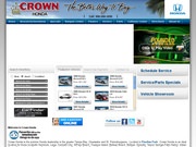 Crown Honda Website