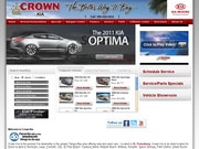 Crown Mitsubishi Website