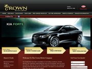 Crown Kia Website