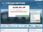 Crown Motors – Cadillac Buick Mazda Honda Website