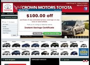 Crown Toyota Website