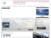 Crown Nissan Website