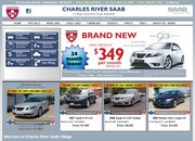 Charles River Saab Website