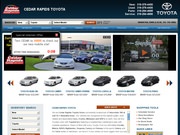 Cedar Rapids Toyota Website