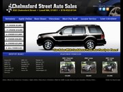 Chelmsford Street Auto Sales Website
