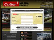 Cutter Mazda Website