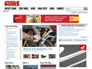 Suzuki Cycle World Website
