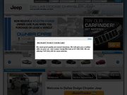 Dallas Chrysler Dodge Jeep Website