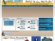 Dan Vaden Chevrolet Website