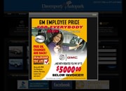 Davenport Cadillac Website