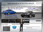 Mercedes of Daytona Beach Website