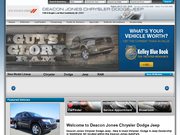 Deacon Jones Chry-Ply-Dodge Website